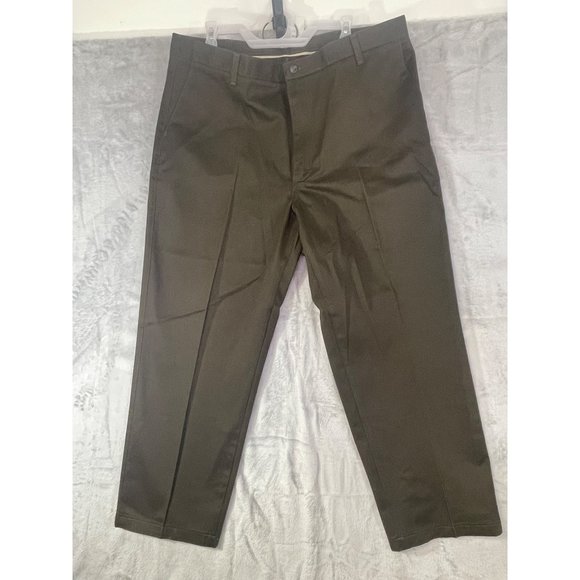 Lee Mens size 40 x 29 Brown Focus on quality performance Khakis Pants - Picture 10 of 16